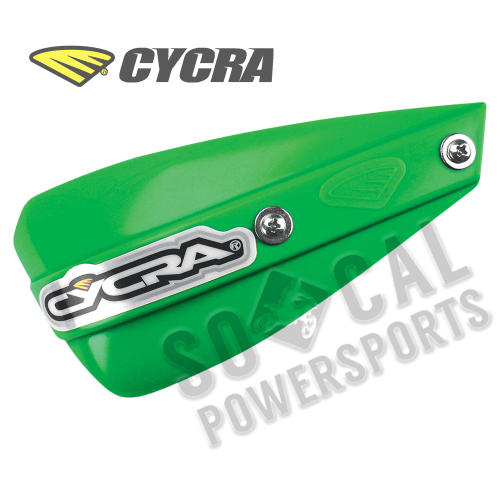 Cycra - Cycra Low-Profile Enduro Handshields - Green - 1CYC-1115-72