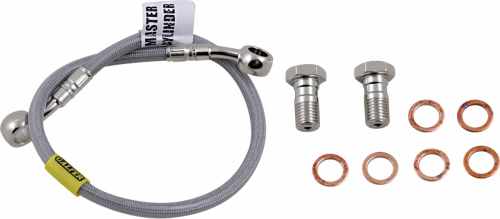 Galfer Brakes - Galfer Brakes Stainless Steel Rear Hydraulic Brake Line Kit - FK003D459R