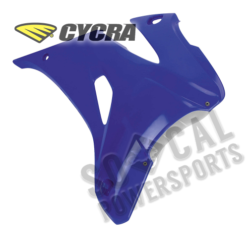 Cycra - Cycra Powerflow Intake Radiator Shrouds - Blue - 1CYC-1775-62