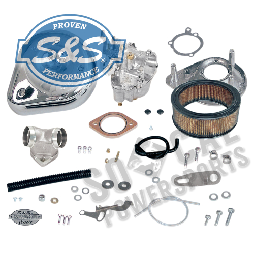 S&S Cycle - S&S Cycle Shorty Super E Carburetor Kit - 11-0470
