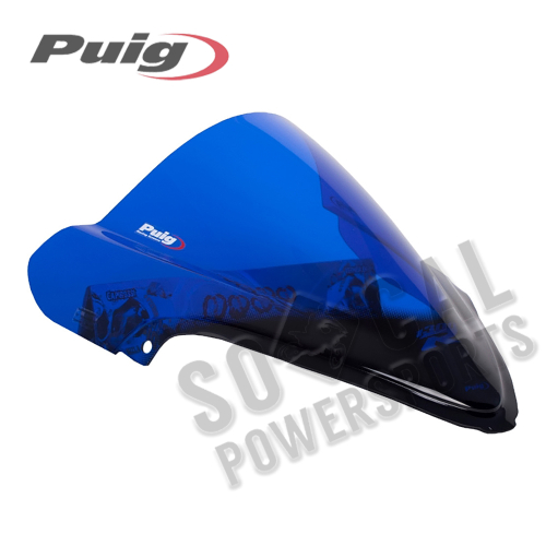 PUIG - PUIG Racing Windscreen - Blue - 4826A