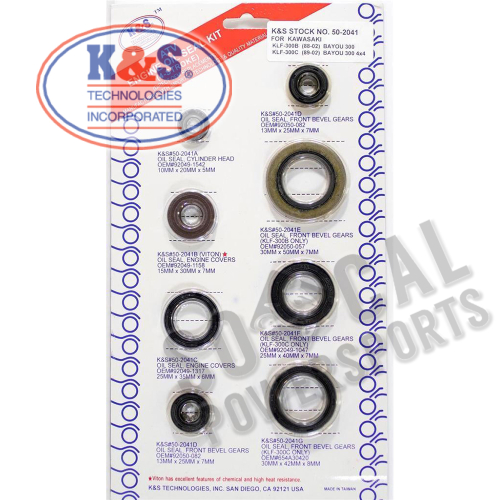 K&S Technologies - K&S Technologies Engine Oil Seal Kit - 50-2041