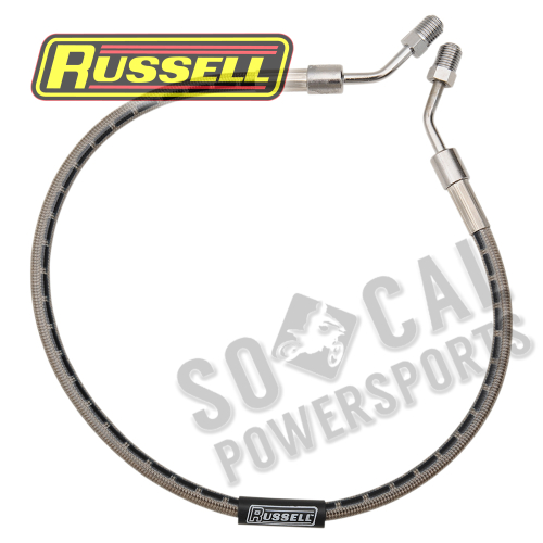 Russell - Russell Braided Rear Brake Line Kit - Stainless - R08813S