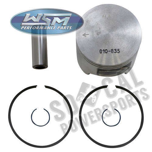 WSM - WSM Piston Kit - 1.00mm Oversize to 85.00mm Bore - 010-835-07K
