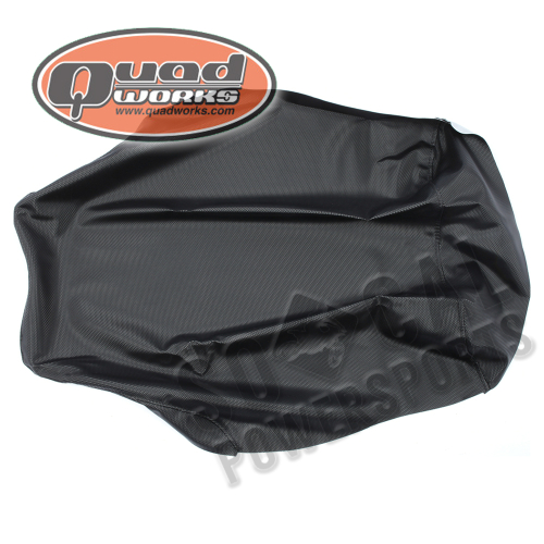 Quad Works - Quad Works Seat Cover - Gripper - Black - 31-15001-01