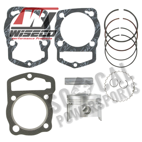 Wiseco - Wiseco Top End Kit - 1.50mm Oversize to 66.50mm, 10.25:1 Compression - PK1003