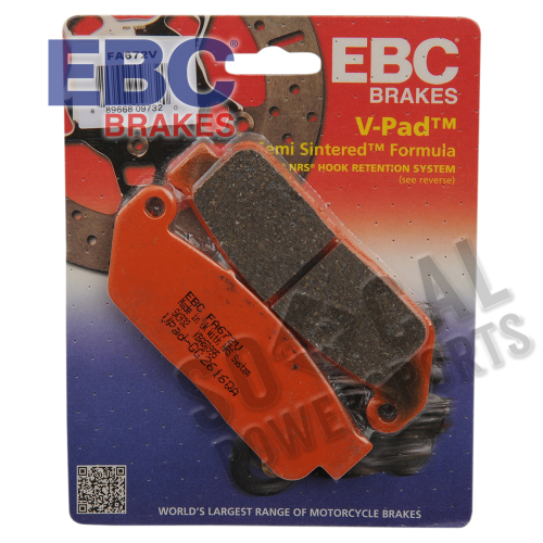 EBC - EBC Semi-Sintered V Brake Pads - FA672V