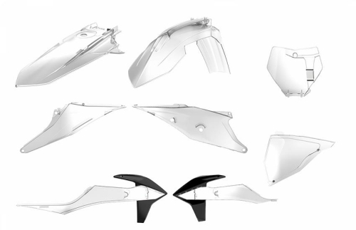 Polisport - Polisport Plastic Kit - Clear - 90813