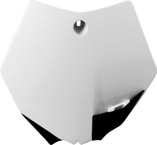 Polisport - Polisport Front Number Plate - KTM White - 8664700016