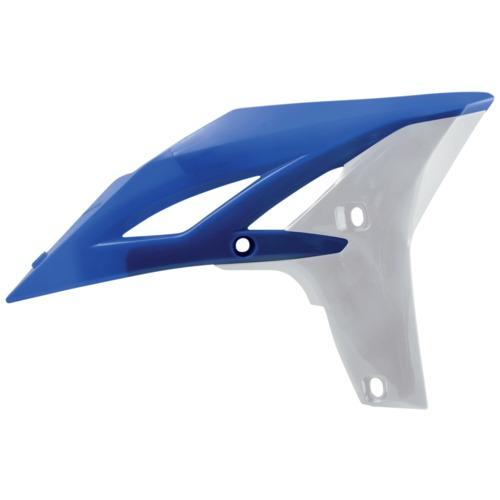 Polisport - Polisport Radiator Shroud - YZ Blue/White - 8413800006