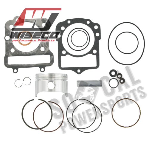Wiseco - Wiseco Top End Kit - 0.50mm Oversize to 76.50mm, 8.6:1 Compression - PK1051