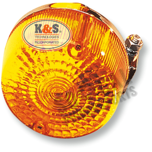 K&S Technologies - K&S Technologies DOT Approved Turn Signal - Amber - 25-1055