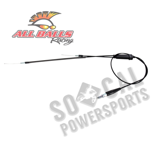 All Balls - All Balls Black Vinyl Throttle Cable - 45-1161