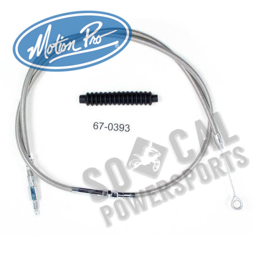 Motion Pro - Motion Pro Armor Coat Stainless Steel Longitudinally Wound Clutch Cable - 67-0393