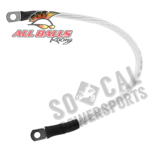 All Balls - All Balls Battery Cable - 16in. - Clear - 78-116