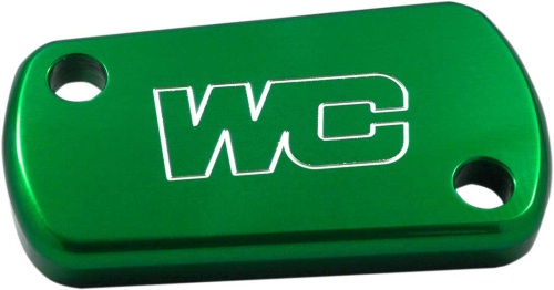 Works Connection - Works Connection Rear Master Cylinder Cover - Green - 21-618
