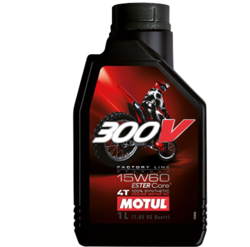 Motul - Motul 300V Offroad Synthetic Motor Oil - 15W60 - 1L. - 104137