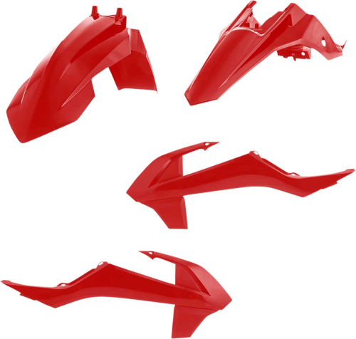 Acerbis - Acerbis Plastic Kit - Red - 2449620004