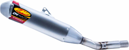 FMF Racing - FMF Racing Q4 Hex Spark Arrestor Slip-On - 042393