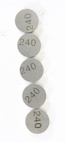 K&L Supply - K&L Supply 13.00mm Valve Shim Refill (5 pack) - 2.40mm - 13-7687