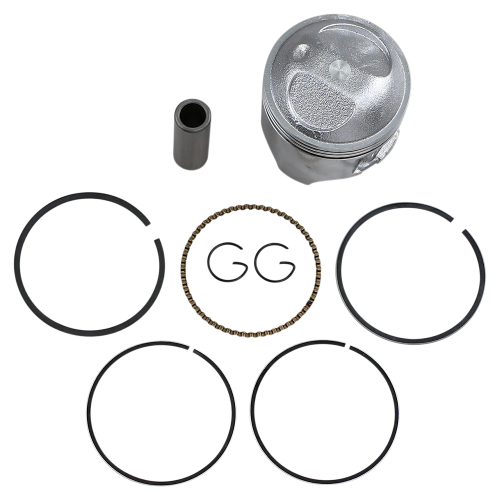 BBR Motorsports - BBR Motorsports Piston Kit for 88cc Bore Kit - 411-HXR-5211