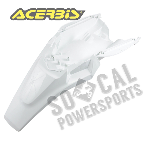 Acerbis - Acerbis Rear Fender - White - 2732050002