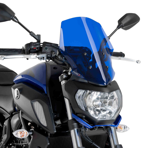 PUIG - PUIG Naked New Generation Touring Windscreen - Blue - 9667A
