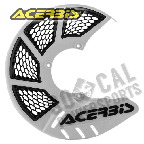 Acerbis - Acerbis X-Brake Mini Disc Cover - White/Black - 2630551035