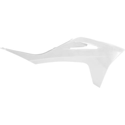 Acerbis - Acerbis Radiator Shrounds - White - 2872730002