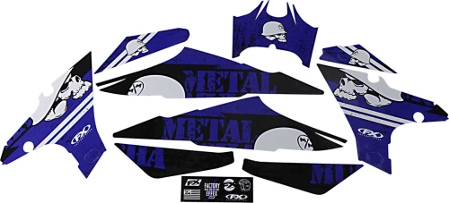Factory Effex - Factory Effex Metal Mulisha 2020 Shroud Graphic Kit - 23-11234