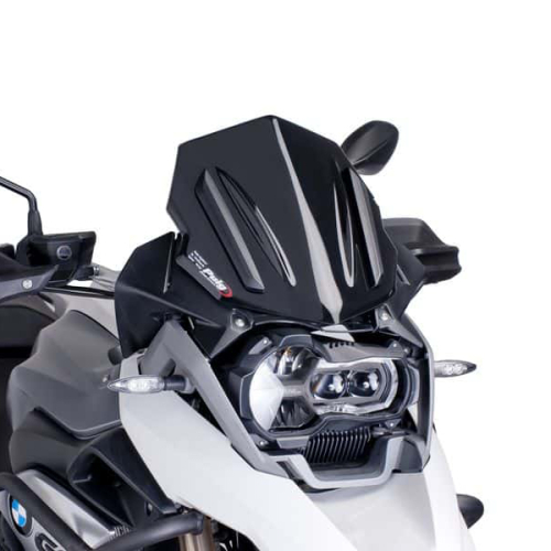PUIG - PUIG Racing Windscreen - Black - 6487N