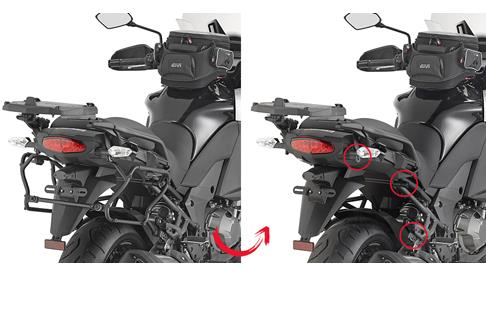 GIVI - GIVI Side Case Hardware for V35 Side Hard Cases - PLXR4113