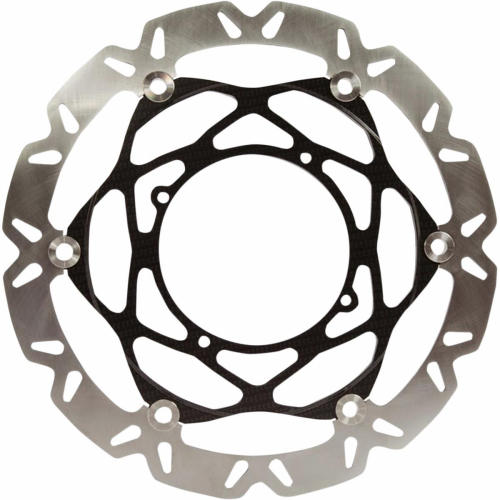 EBC - EBC Supermoto Carbon Fiber Look Contour Brake Rotor Kit - SMX6017