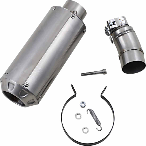 Hotbodies Racing - Hotbodies Racing MGP II Growler Slip-On - Stainless Steel Muffler - 50802-2403