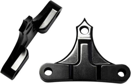 Accutronix - Accutronix .625in. Hot Legs/Bagger Legs Spacer for 6in. Wide Fender - Black - TFS49-NF5/8B