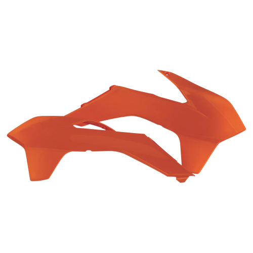 Acerbis - Acerbis Radiator Shrouds - Orange - 2314250237
