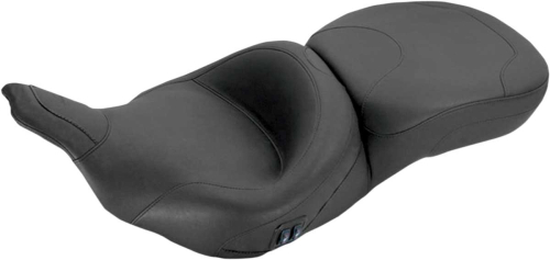 Mustang - Mustang 1-Piece Heated Touring Seat - Plain - 76653