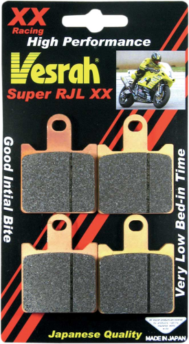 Vesrah - Vesrah RJL XX High-Performance Race Brake Pads - VD-444RJLXX