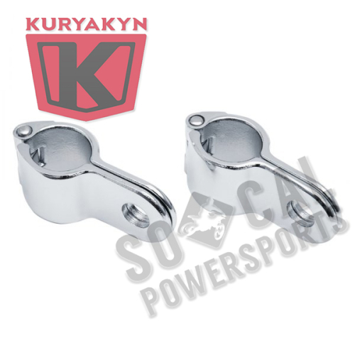 Kuryakyn - Kuryakyn 1in. Magnum Quick Clamps - Chrome - 1002