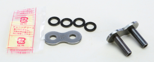 D.I.D - D.I.D Rivet Connecting Link for 525 Pro-Street VX Series X-Ring Chain - Natural Steel - ZJ525VX