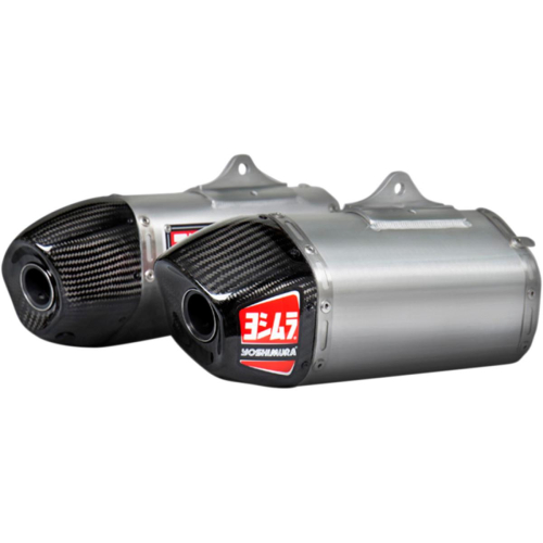 Yoshimura - Yoshimura RS-9 Signature Series Dual Full System - Aluminum Muffler - 228420H320