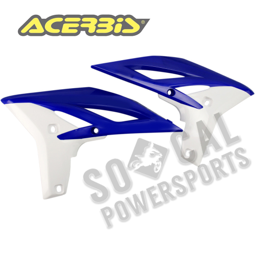 Acerbis - Acerbis Radiator Shrouds - Blue/White 11 - 2171761006