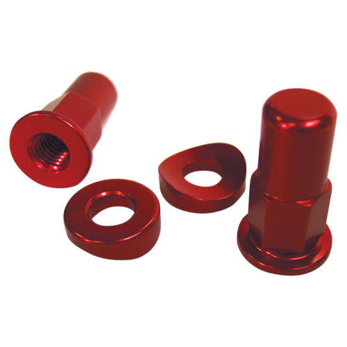 No Toil - No Toil Rim Lock Tower Nut/Spacer Kit - Red - NTRK-004