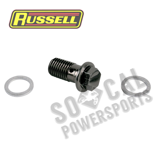 Russell - Russell Renegade Universal Adapter Fitting - 12mm Banjo x 1.50 Banjo Bolt - R405163B