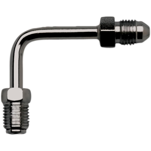 Russell - Russell Renegade Universal Adapter Fitting - 3/8in-24 Inverted Flare - #3 Male with 90 Degree Bend - R42823B