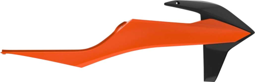 Polisport - Polisport Radiator Shroud - Orange/Black - 8422100028