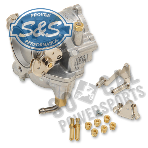 S&S Cycle - S&S Cycle Super G Carburetor - 2-1/16in. - Natural - 11-0421