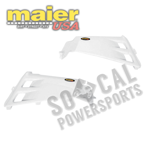 Maier Mfg - Maier Mfg Tank Covers - White - 189581