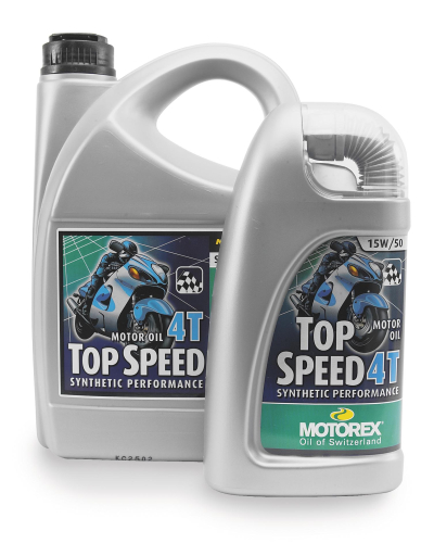 Motorex - Motorex Top Speed 4T Oil - 15W50 - 55gal. Drum - 102302