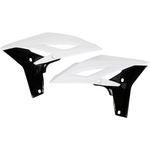 Acerbis - Acerbis Radiator Shrouds - White - 2171760002